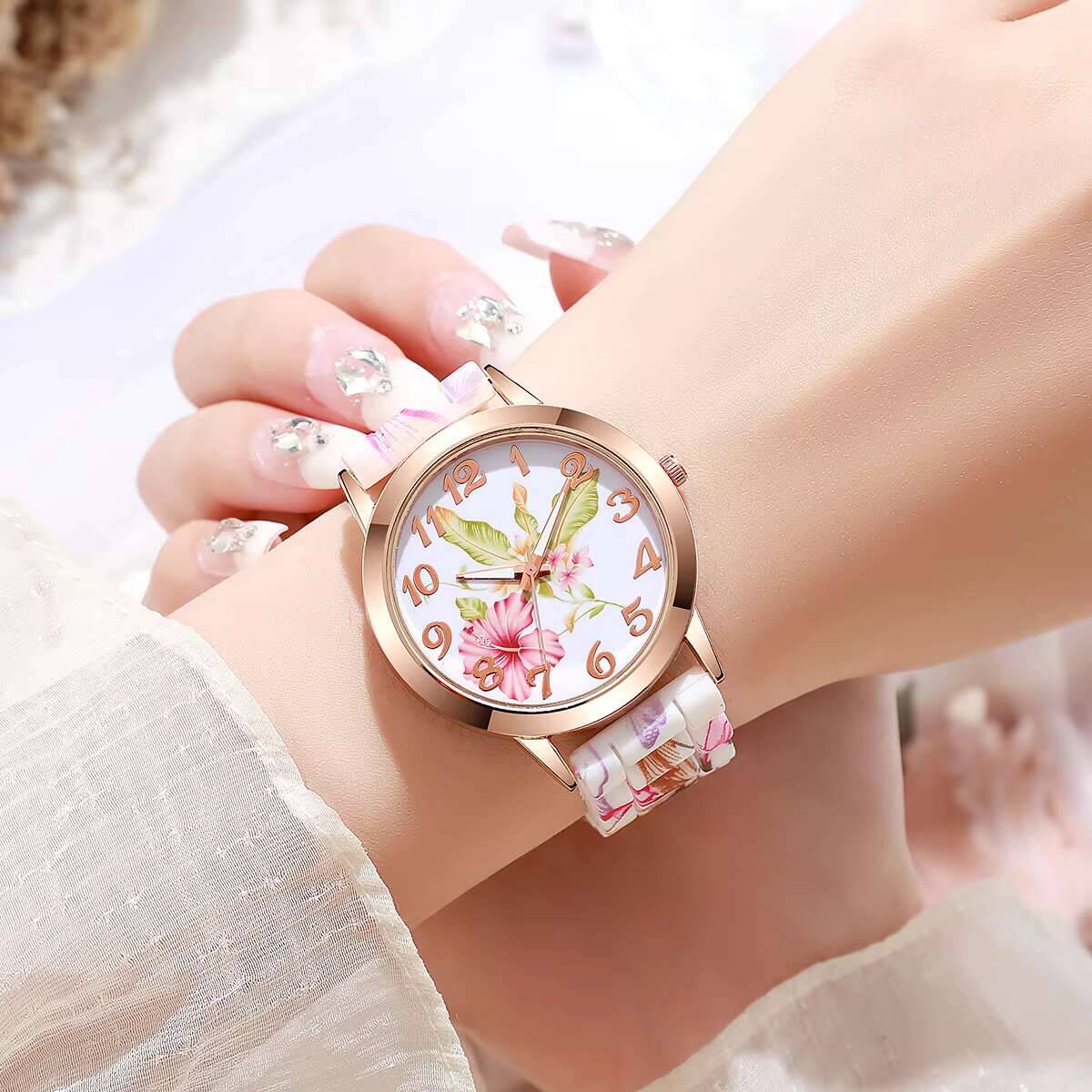 Montres pour femmes, 2 pièces, - Silicone Band Women avis et prix