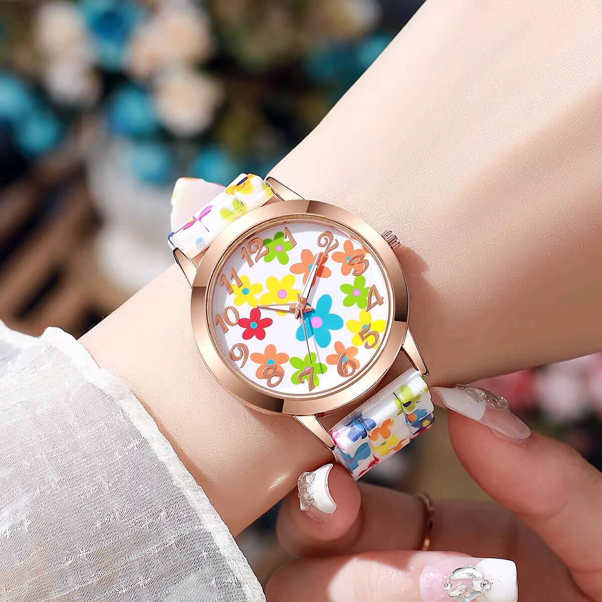 Montres pour femmes, 2 pièces, - Silicone Band Women avis et prix