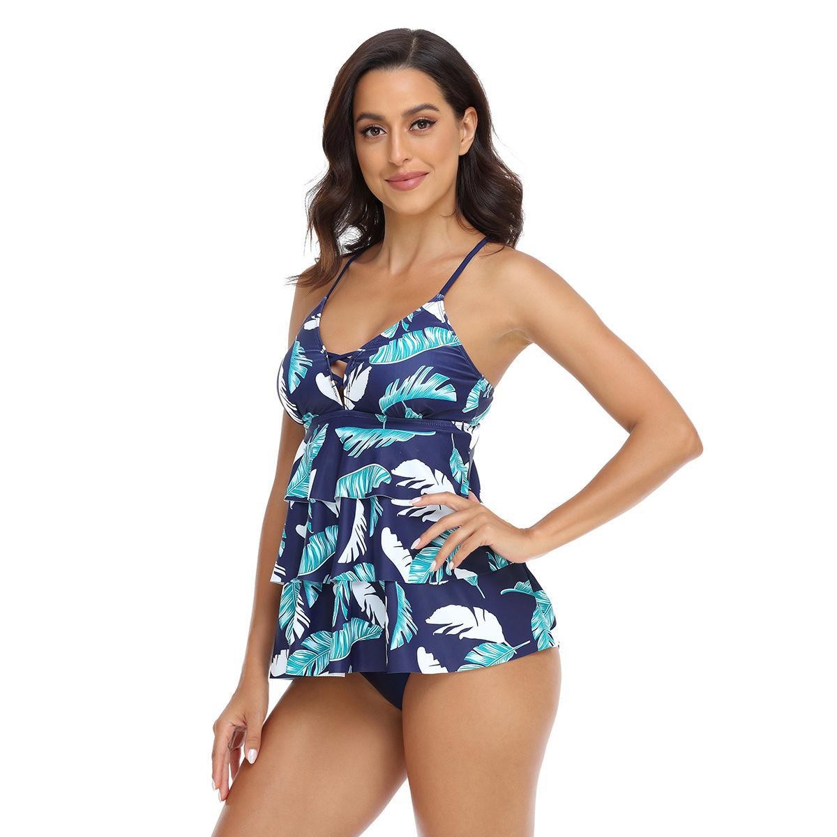 Tankini femme imprimé feuilles - Tropic Strap Vintage avis et prix