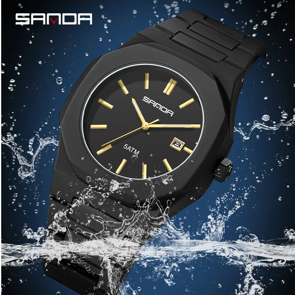 Montre à quartz SANDA 2025 pou - Rubber Strap Diver avis et prix