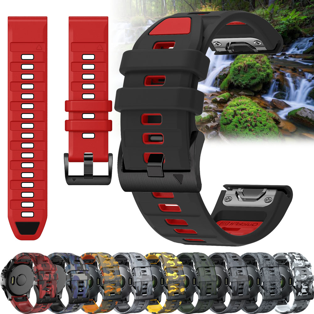 Fenix E 47mm officiel QuickFit - Silicone Watch Band 22Mm avis et prix