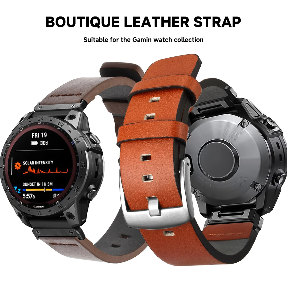 Bracelet en cuir à ajustement  - Leather Strap Quick Release avis et prix