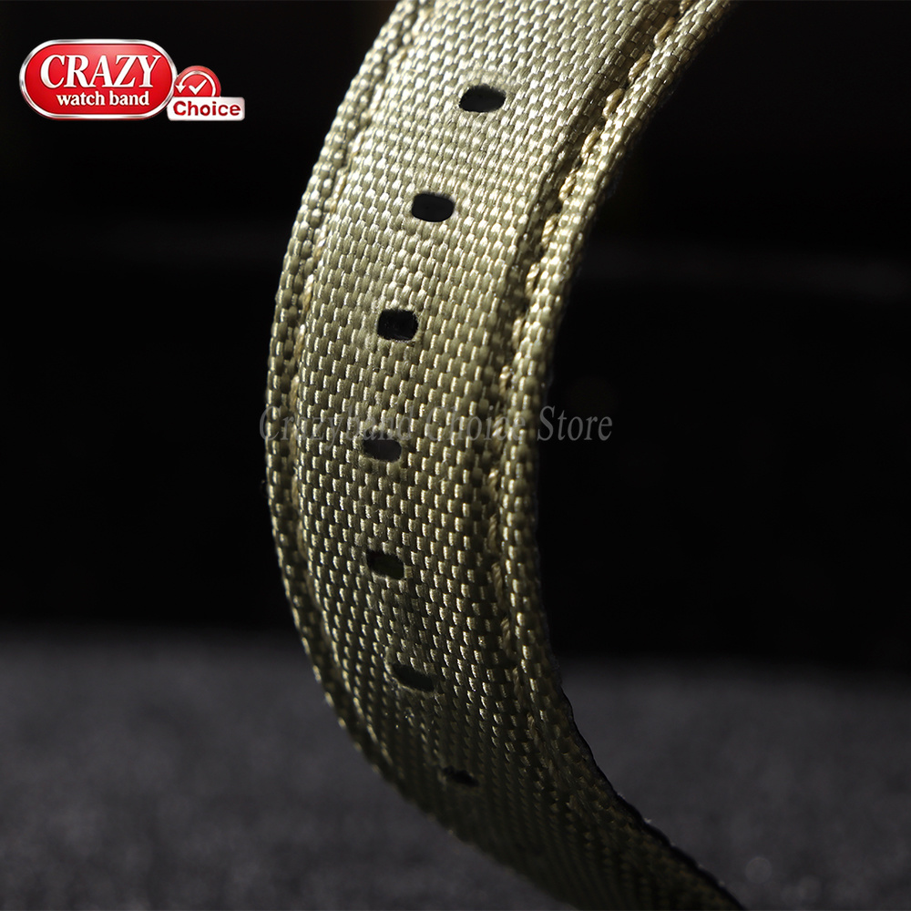 Bracelet de montre en toile et - Canvas Strap Watch avis et prix