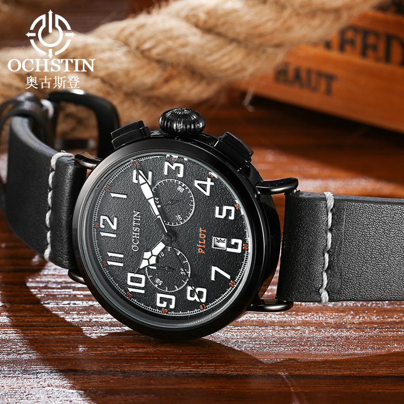 OCHSTIN bracelet en cuir vérit - Leather Watch Band Men avis et prix