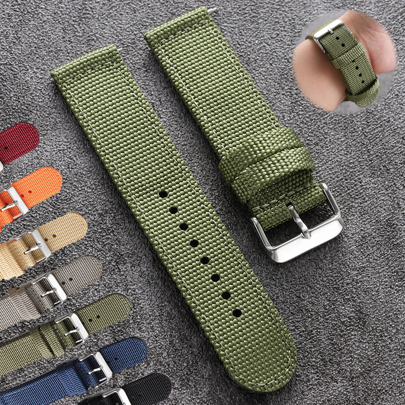 Bracelet de montre en Nylon, 1 - Canvas Strap Watch avis et prix