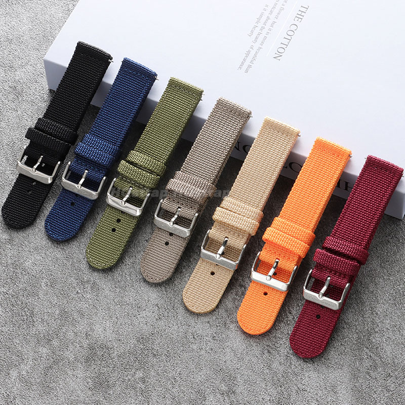 Bracelet de montre en Nylon, 1 - Canvas Strap Watch avis et prix