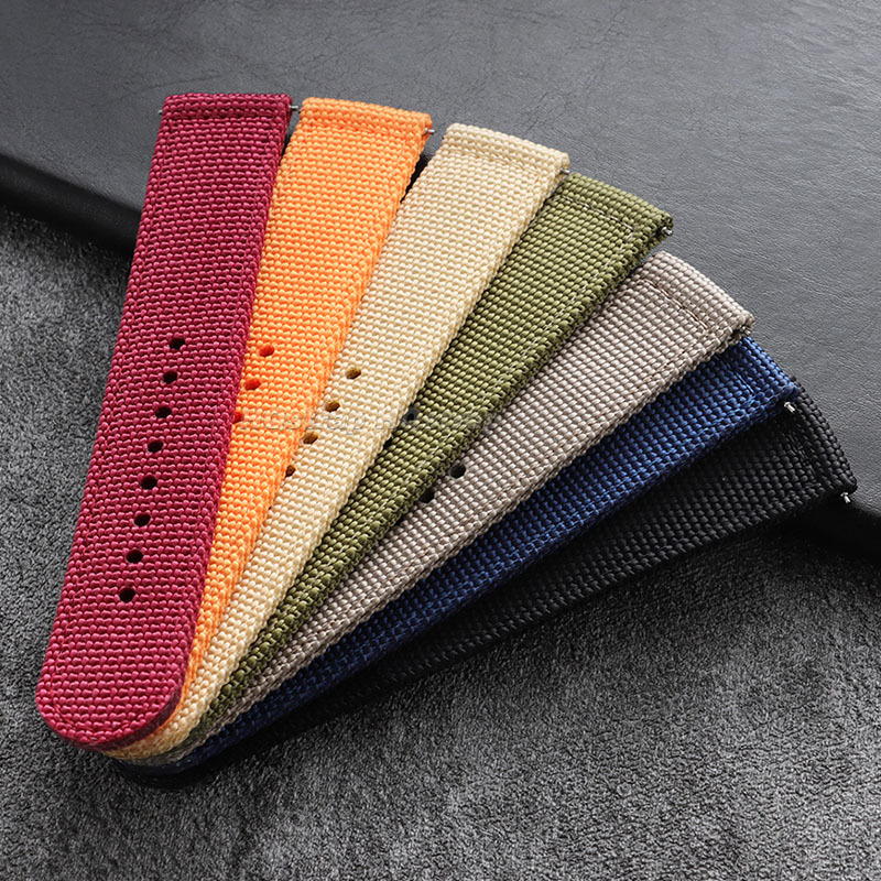 Bracelet de montre en Nylon, 1 - Canvas Strap Watch avis et prix