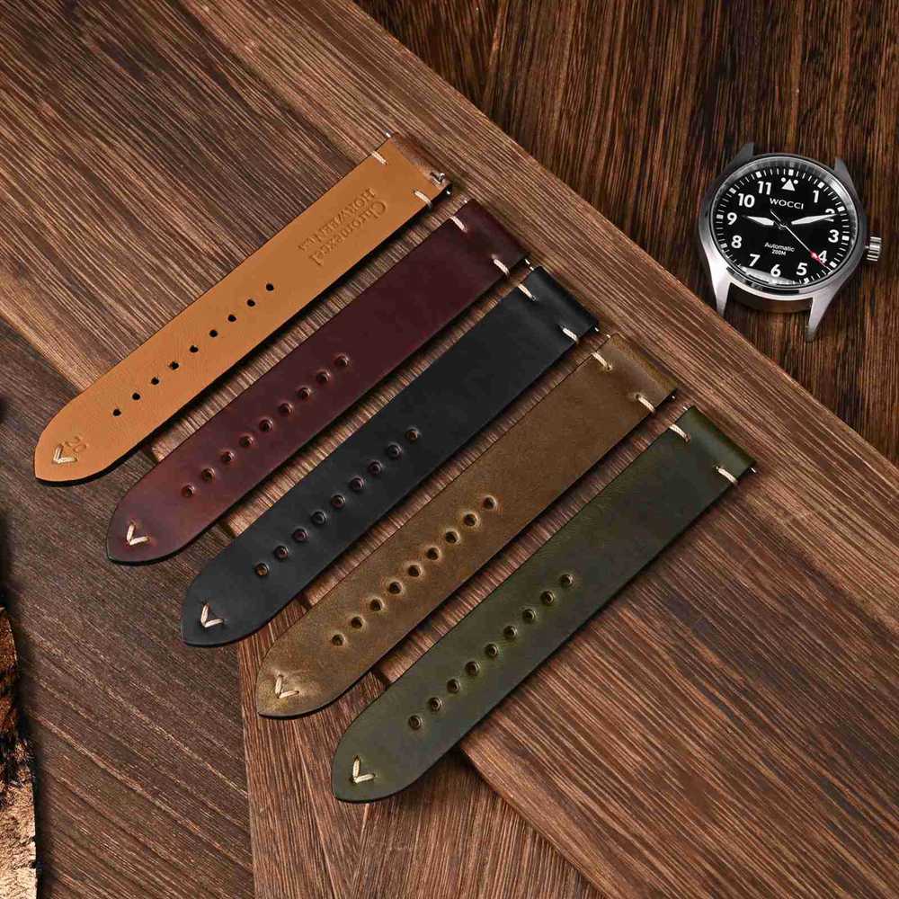 WOCCI-Bracelet de montre en cu - Leather Strap Quick Release avis et prix
