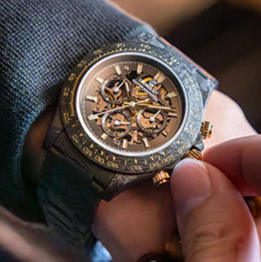 Montre chronographe pour homme - Canvas Strap Watch avis et prix